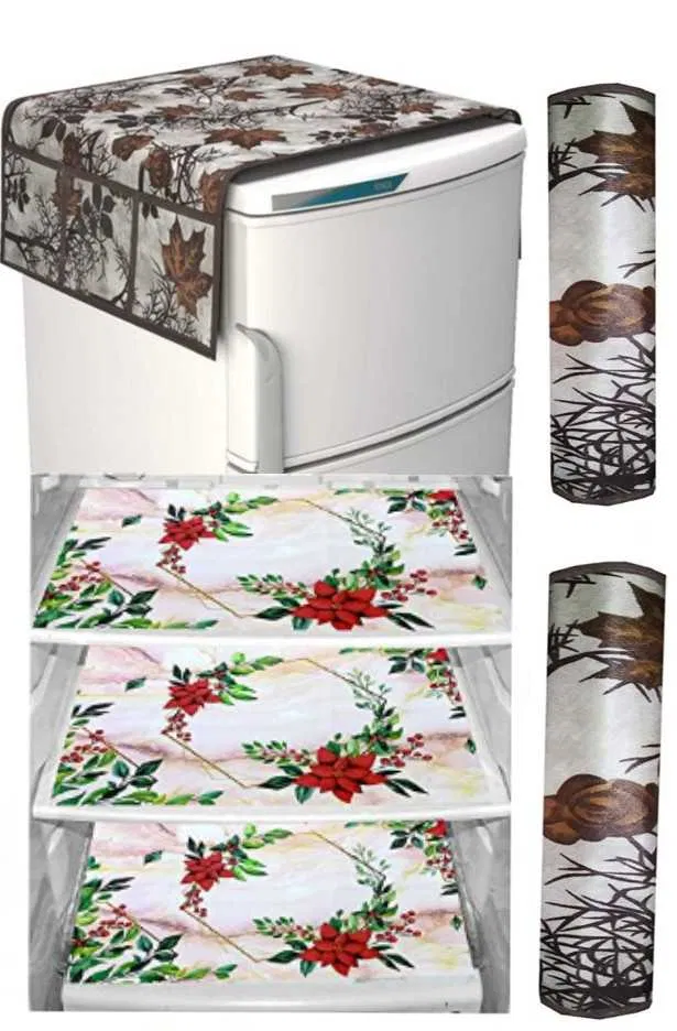Refrigerator Covers (Brown) (A-74)
