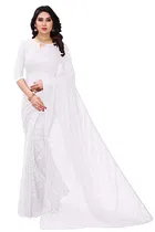 Net Floral Saree for Women 