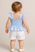 Rayon Solid Clothings Set for Girls 