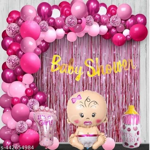 38 Pcs Balloons Decoration Kit, Multicolour, Set of 1