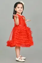 Netted Frock for Girls 