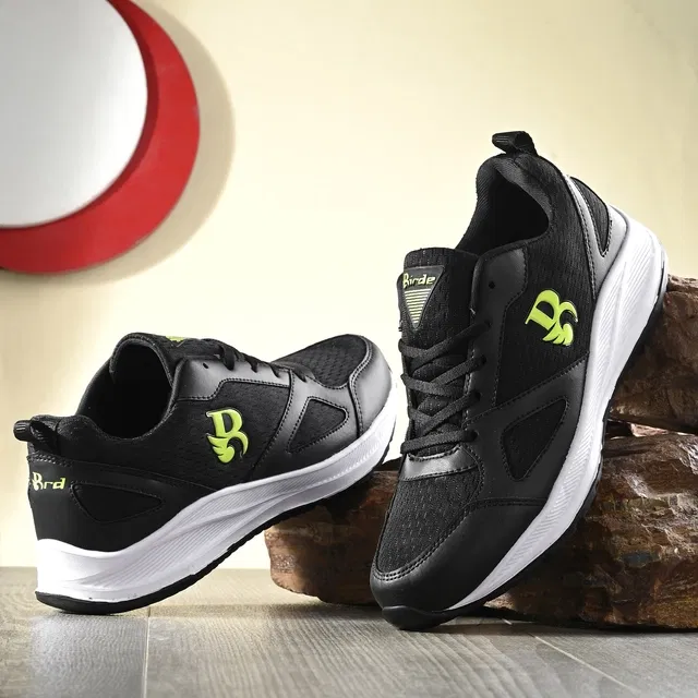 Sports Shoes for Men (Black, 6)