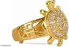 Navratan Meru Ring for Women, Pack of 3 