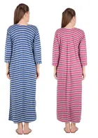 Woolen Hosiery Nighty for Women 