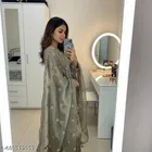 Embroidered Anarkali Suit for Women 