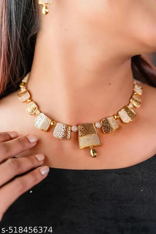 Gold Plated Jewellery Set