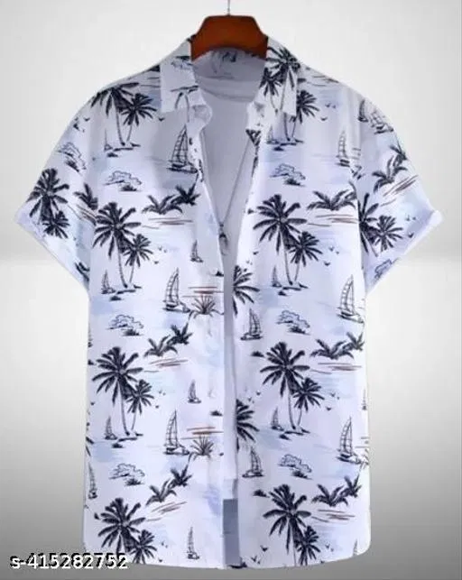 Shirts for Men (White, M)
