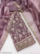 Embroidered Anarkali Suit for Women 