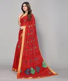 Women's Desinger Saree with Blouse 