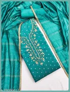 Embroidered Floral Patiala Suit for Women 
