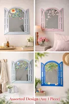 Window Design Beautiful Mirror Sticker Assorted Any 1 Design 