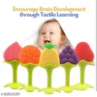 Yv Set Of 5 Silicon Teethers For Baby| Baby Teething Toys