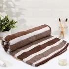 Safina Stripe Brown Bath Towel 68x135 cm Pack of 1
