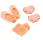 Silicone Gel Heel Socks with Pad 