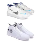 Sports Shoes for Men, Multicolor, Pack of 2 