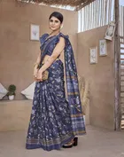 Art Silk Printed Saree for Women 