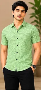 Self Design Casual Shirts for Men 
