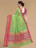 Kota Doria Cotton Saree for Women 