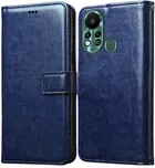 Infinix Hot 11s Artificial Leather Mobile Flip Cover 