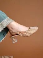 Embellished Pointed Toe Mules for Women 