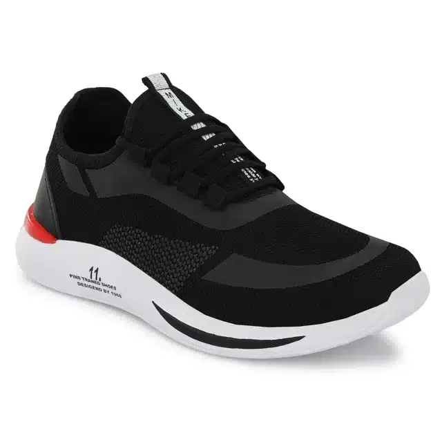 Sports Shoes for Men (Black, 9)