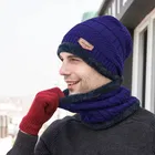 Woolen Cap with Neck Warmer for Men & Women 
