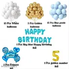 38 Pcs 5th Birthday Decoration kit, Multicolour, Set of 1