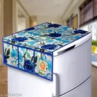 KANUSHI Industries® Fridge Cover for Top with Pockets/Refrigerator Cover + 1 Pc Lpg Gas Cylinder Cover