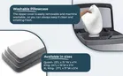 Shoulder & Back Pain Relief-Orthopedic Pillow, White