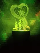 3D Color Changing Night Lamp 