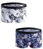 Lycra Printed Trunks for Men, Assorted 