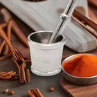 Stainless Steel Mortar and Pestle, Pack of 1