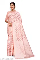 Cotton Zari Woven Saree for Women 