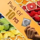 Xebok Fruits Flavoured Extra Dotted Condoms 