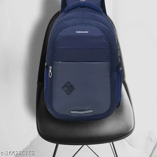 Nylon Backpack for Men & Women, Blue