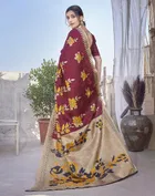 Art Silk Printed Saree for Women 