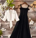 Poly Crepe Dress for Women 