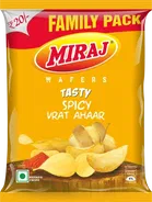 Miraj Wafer Tasty Spicy Varat Ahaar 2X45 g 