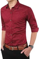 Men's Printed Full Sleeves Shirt 