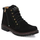 Boots for Men (Black, 6)