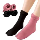 Faux Fur Ankle Length Socks for Women 