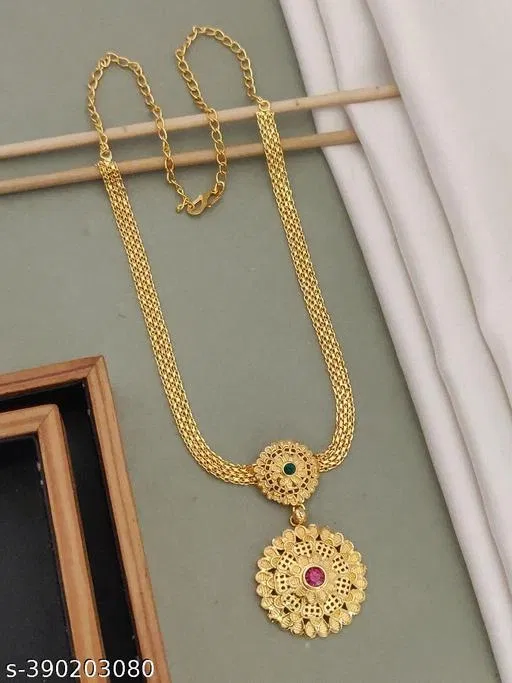 Alloy Necklace for Women (Multicolor)