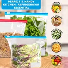 Crystal Slide Seal Bags, Multipurpose Transparent Slide Seal Bags 