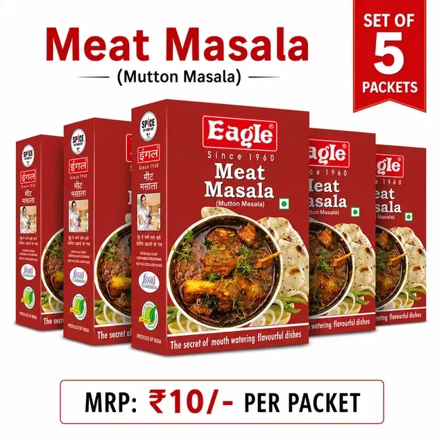 ईगल मीट मसाला 5X10 g - सेट ऑफ 5