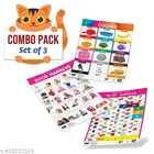 Bookford Publications My small chart Action Words, Hindi Varnamala & Colors 