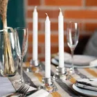 Unscented Pure Wax Stick Candle Pack of 20 