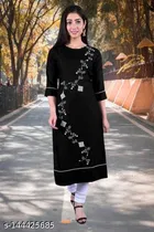 Viscose Rayon Printed Kurti for Women 