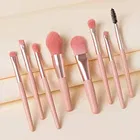 8 Piece Makeup Brush Set With PU Bag 