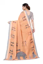 Saree with Unstitched Blouse for Women 