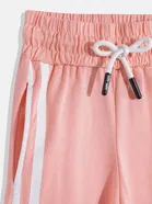 Cotton Striped Trackpants for Girls 